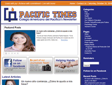 Tablet Screenshot of pacifictimesonline.com